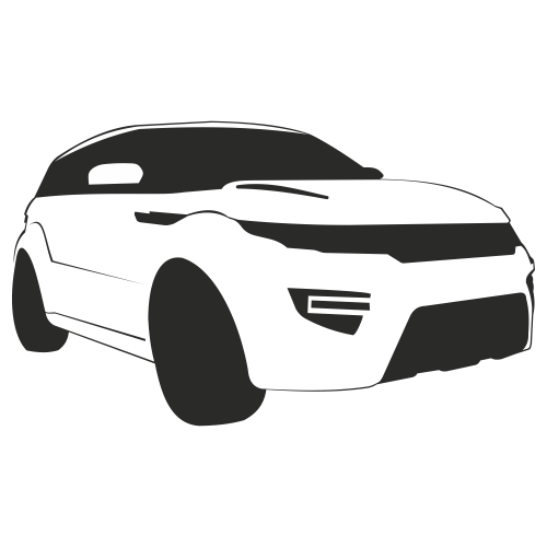 500x500 Free Vectors Range Rover Evoque Car Sketch Free Vector