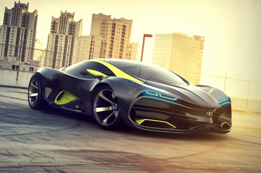 1018x674 Trussty Jasmine Lada Raven Concept As An Imaginary Supercar