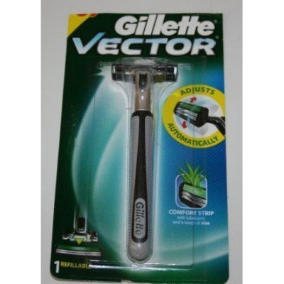 400x400 Gillette Vector Razor With Blade Fits Contour Atra Refill