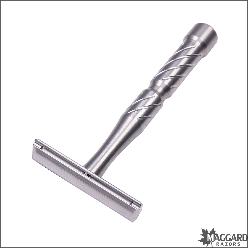 1000x1000 Blackland Vector Single Edge Razor, Machined Finish Maggard