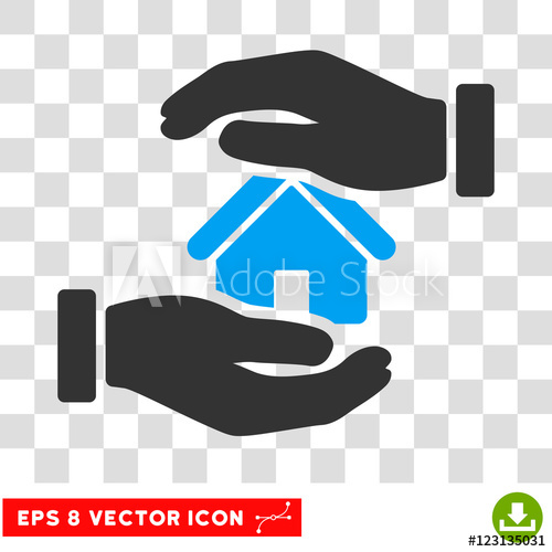 Vector Realty Insurance Vector Pictograph Illustration Style 500x500 Vector Realty Insurance Vector Pictograph Illustration Style