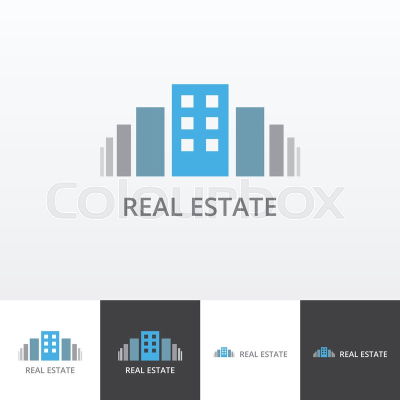 Vector Logotype For Realty Services Stock Vector Colourbox 800x800 Vector Logotype For Realty Services Stock Vector Colourbox