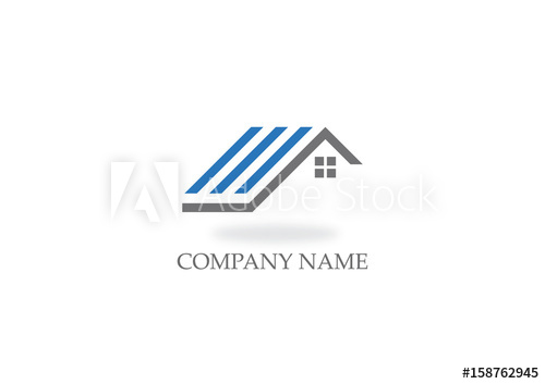 House Roof Vector Realty Logo 500x353 House Roof Vector Realty Logo
