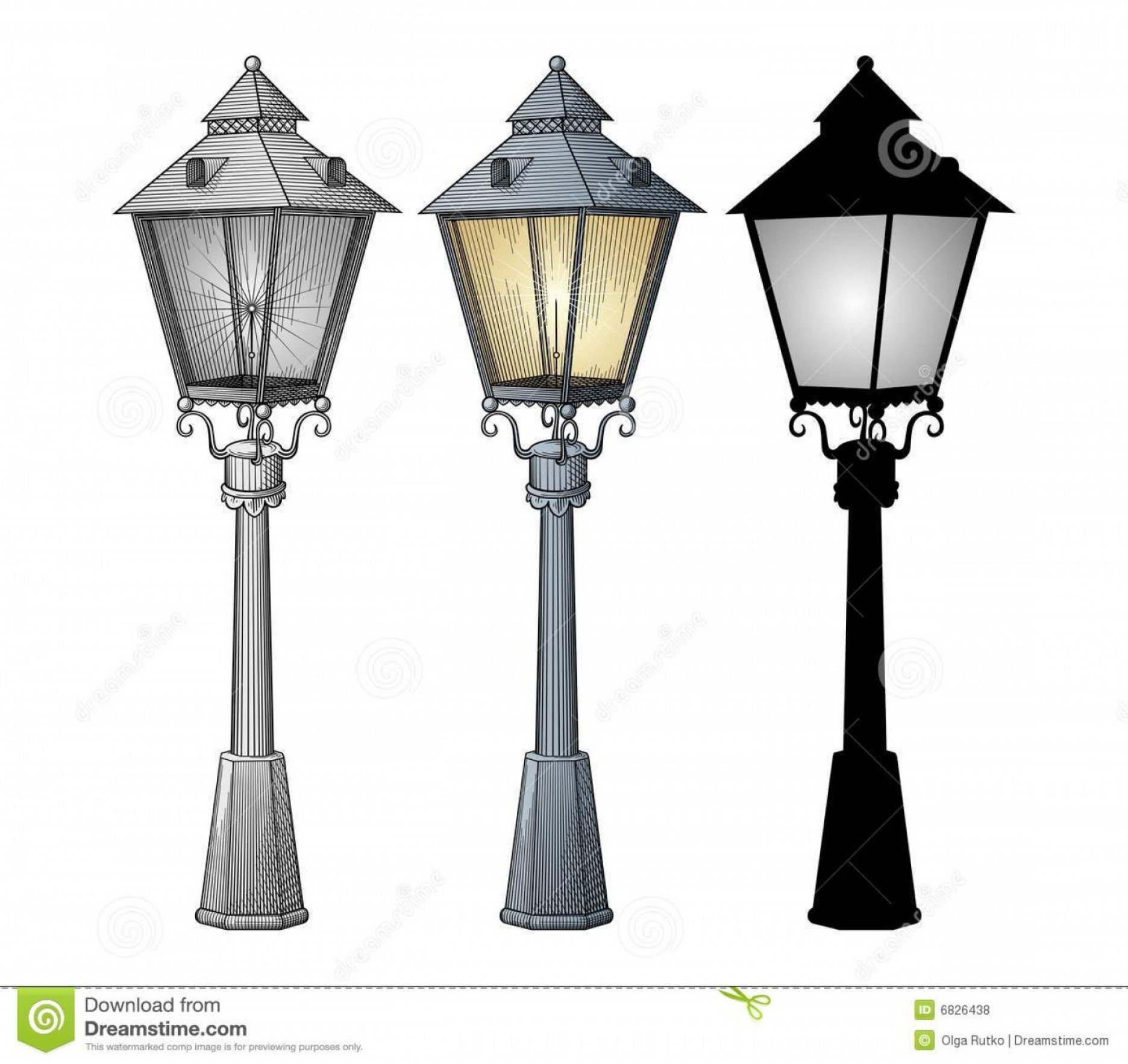 1872x1767 Royalty Free Stock Photos Street Lamp Vector Image Handandbeak