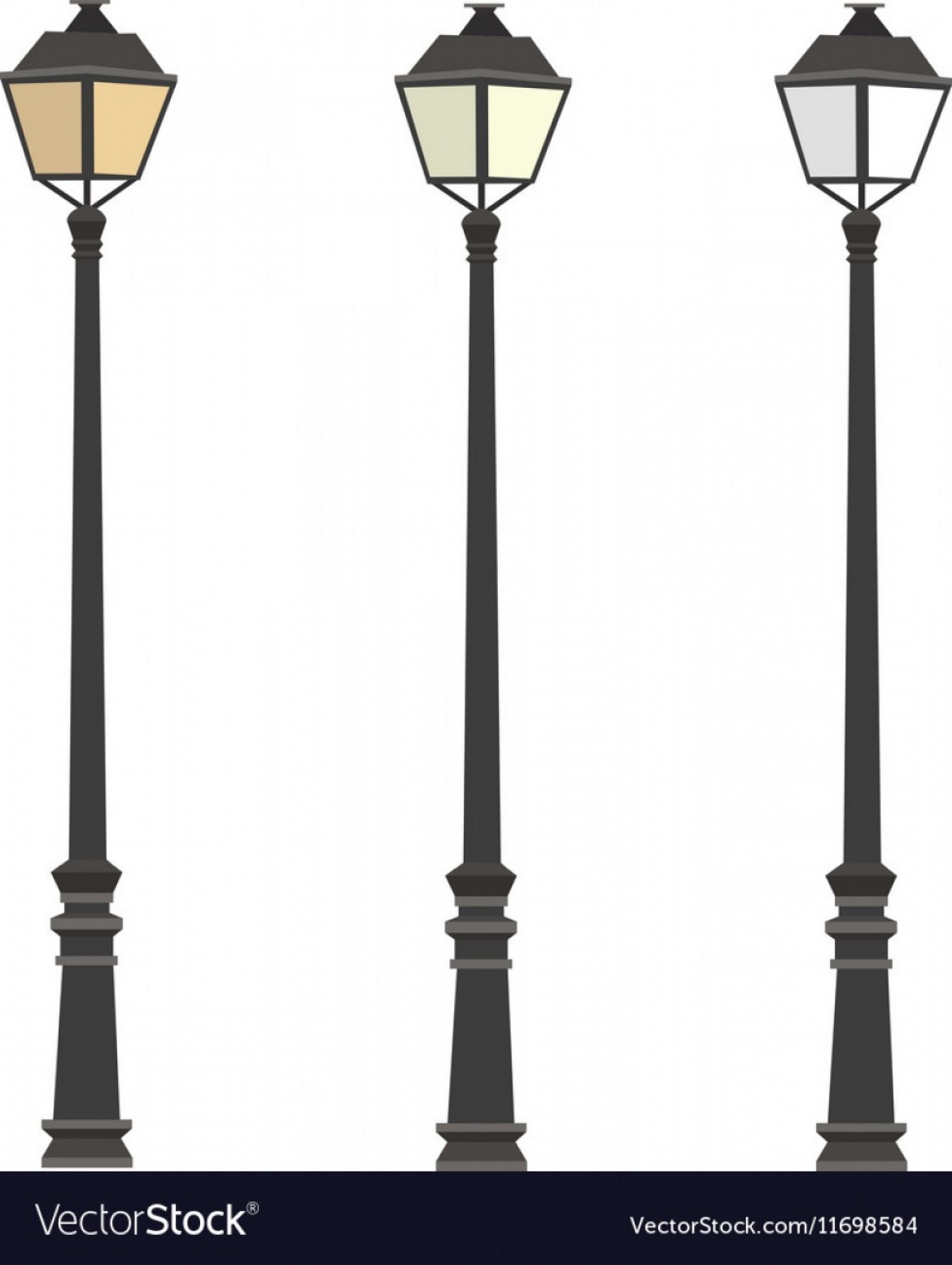 1170x1555 Lamppost Lanterns Street Lights Lamp Post Vector Handandbeak