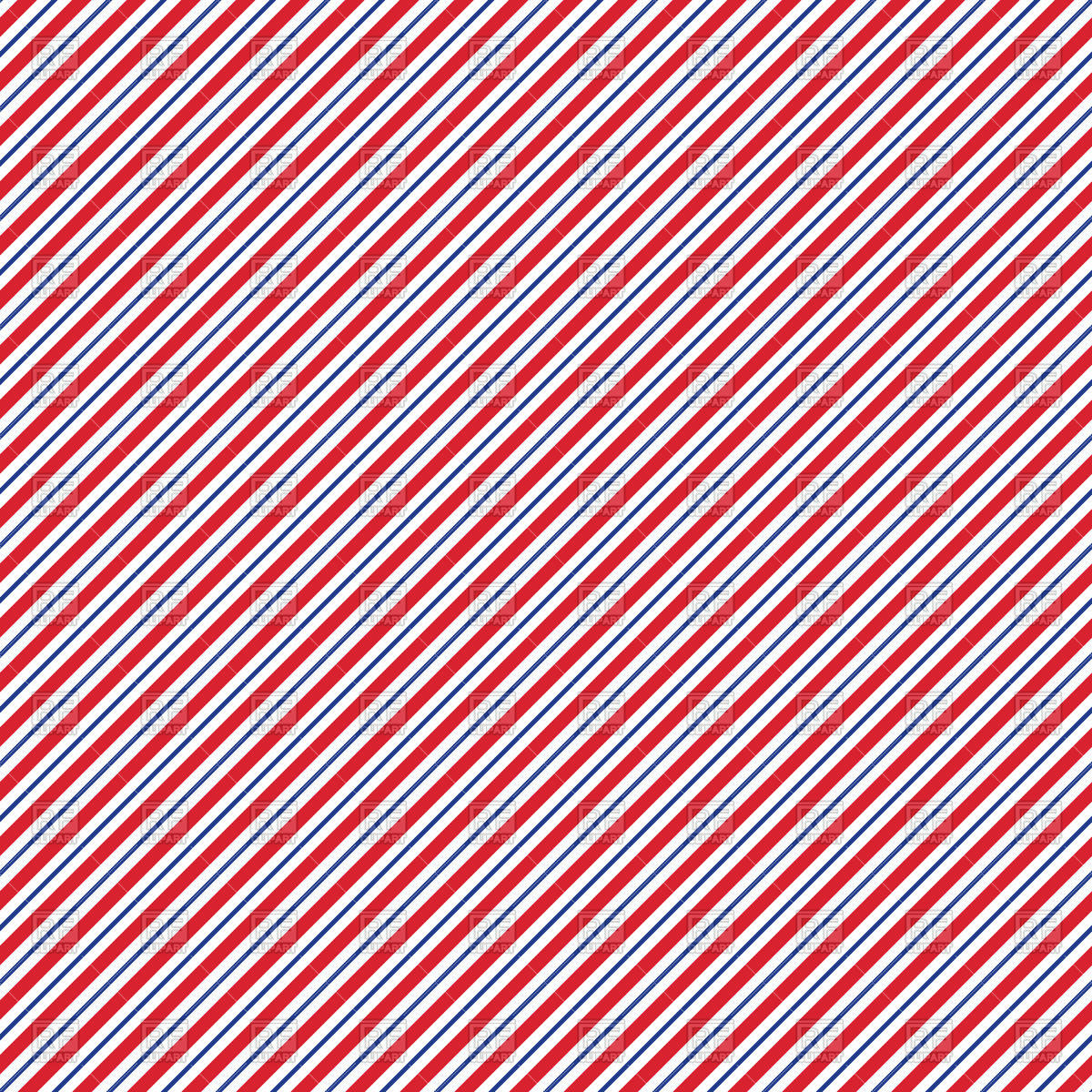 1200x1200 Patriotic Red, White, Blue Geometric Seamless Pattern Vector