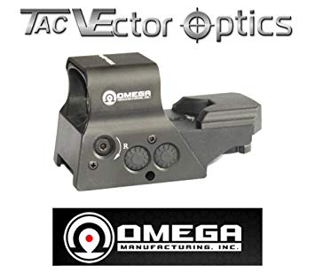 Vector Optics Red Dot Boresighter Red Omega Target Design 355x308 Vector Optics Red Dot Boresighter Red Omega Target Design