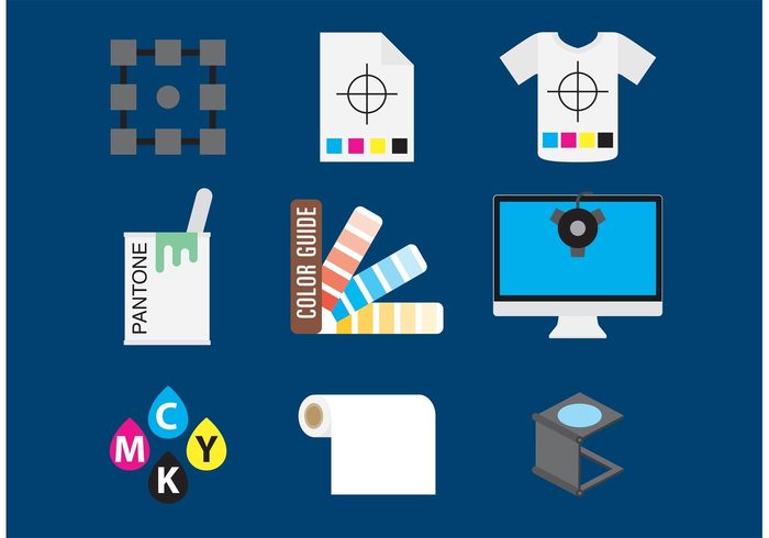 Printing Vector Icons 700x490 Printing Vector Icons