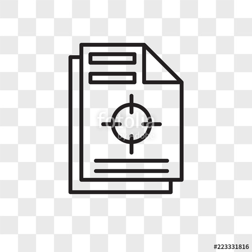 Registration Mark Vector Icon Isolated On Transparent Background 500x500 Registration Mark Vector Icon Isolated On Transparent Background