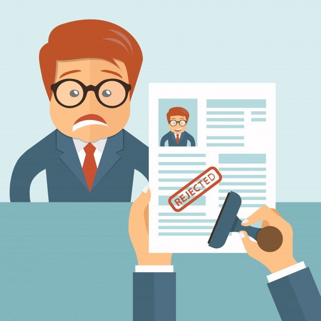 626x626 Rejected Cv Vector Premium Download