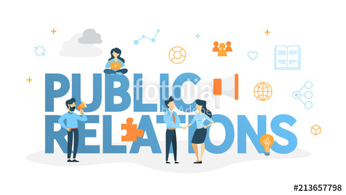 500x282 Public Relations Concept Illustration Stock Image And Royalty