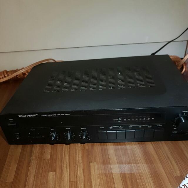 640x640 Vector Research Integrated Amplifier, Electronics, Audio