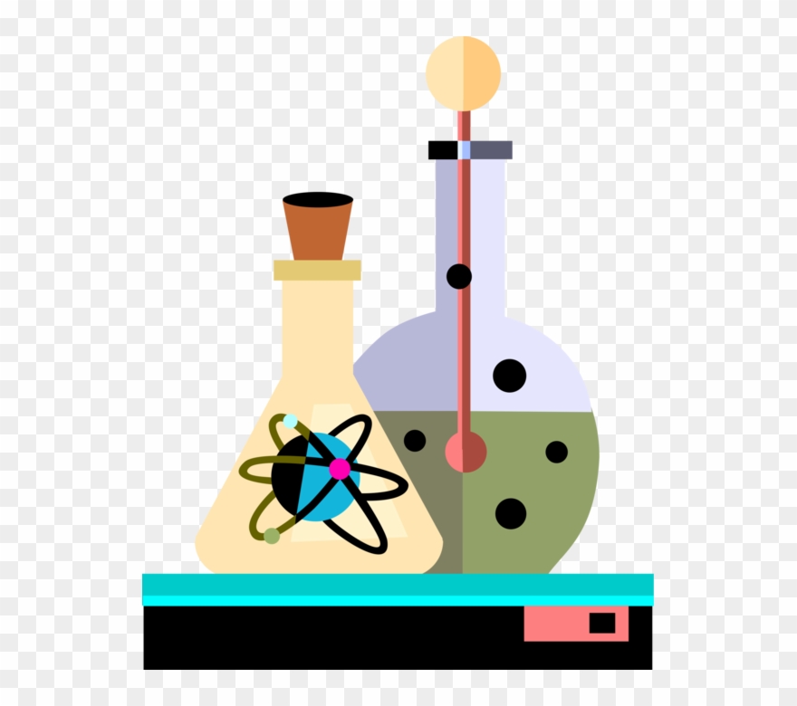 880x780 Vector Illustration Of Atomic Energy Research And Development