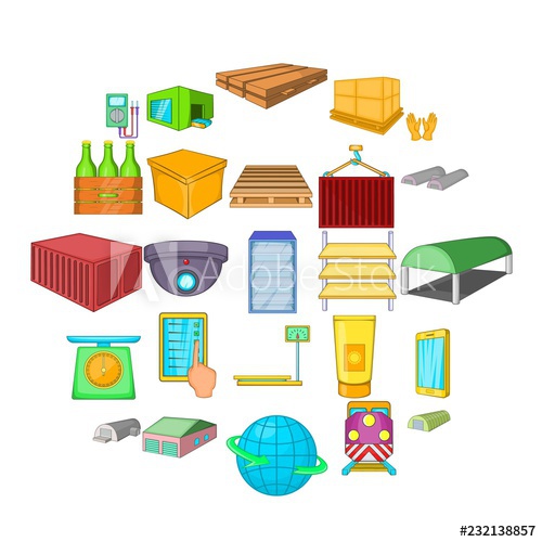 500x500 Reserve Icons Set Cartoon Set Of Reserve Vector Icons For Web