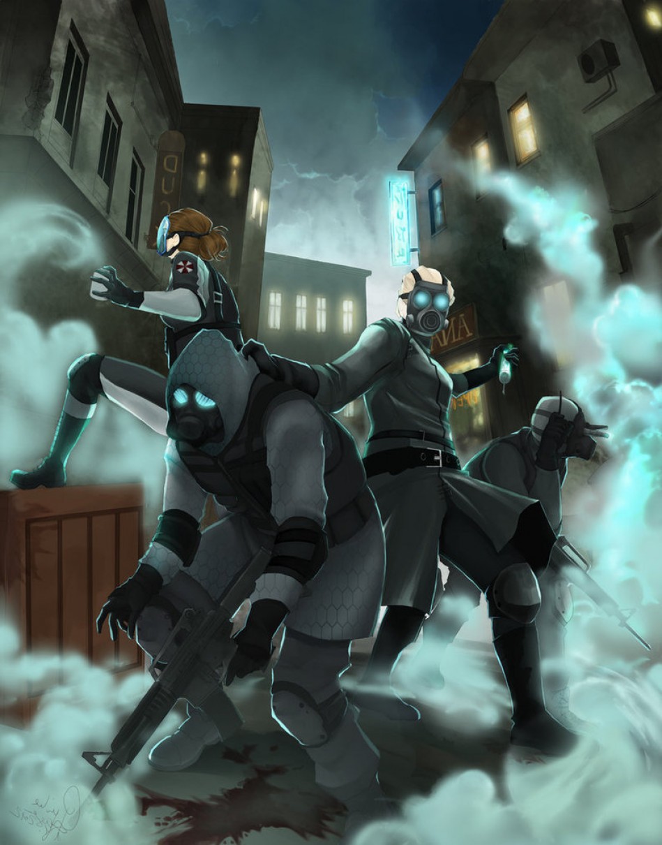 949x1210 Resident Evil Operation Raccoon City Vector Cosplay Aef Soidergi