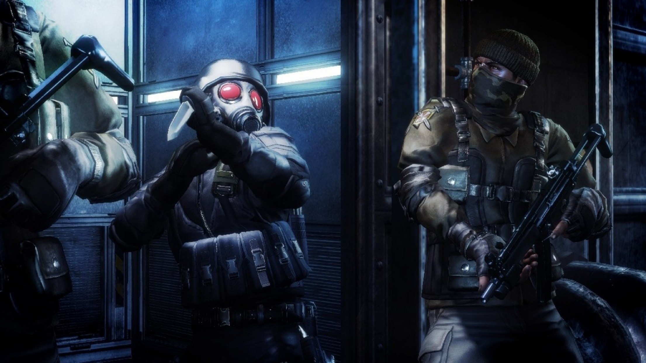 2211x1243 Vector From Resident Evil In Blue Soidergi