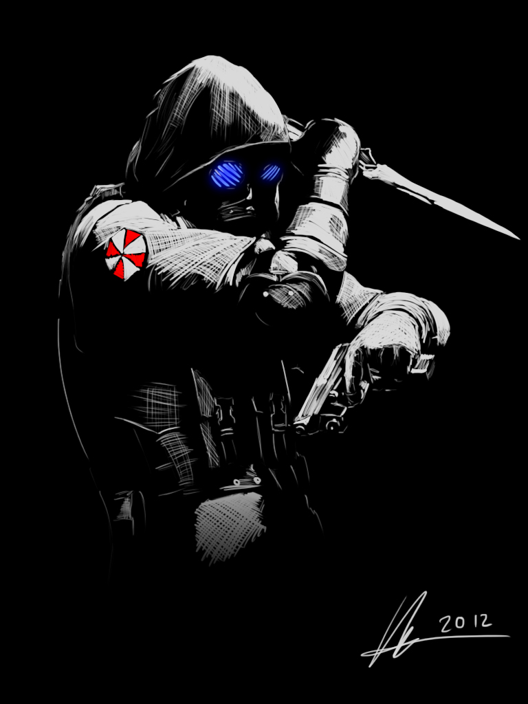 768x1024 Resident Evil Vector Wallpaper On Wallpapersafari