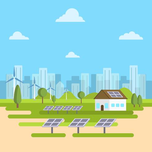 Flat Natural Resources Vector 490x490 Flat Natural Resources Vector