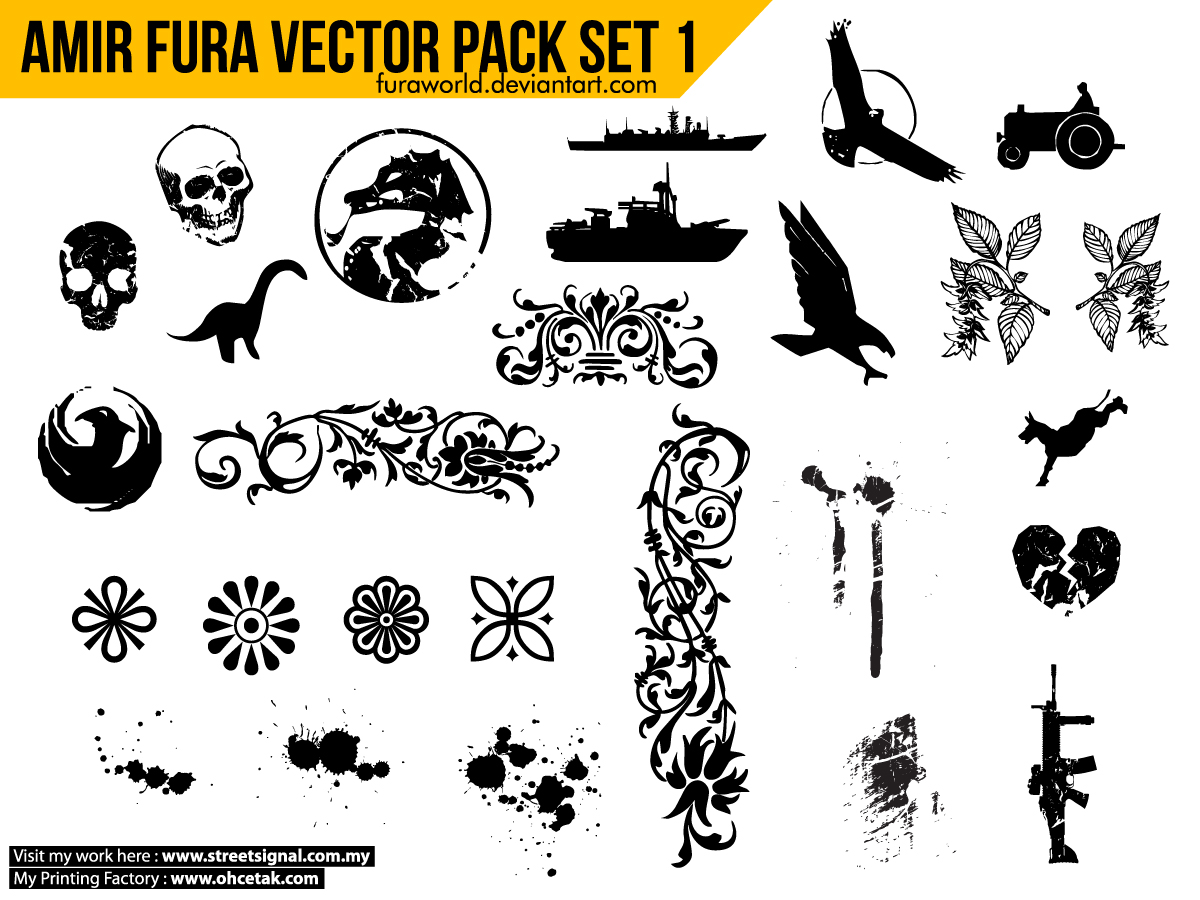 Amir Fura Vector Pack Set 1200x900 Amir Fura Vector Pack Set