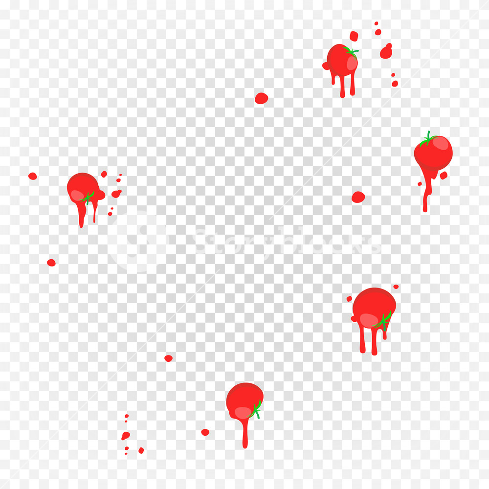 1000x1000 Throw Tomatoes Vector Having Tomatoes From Crowd Fail