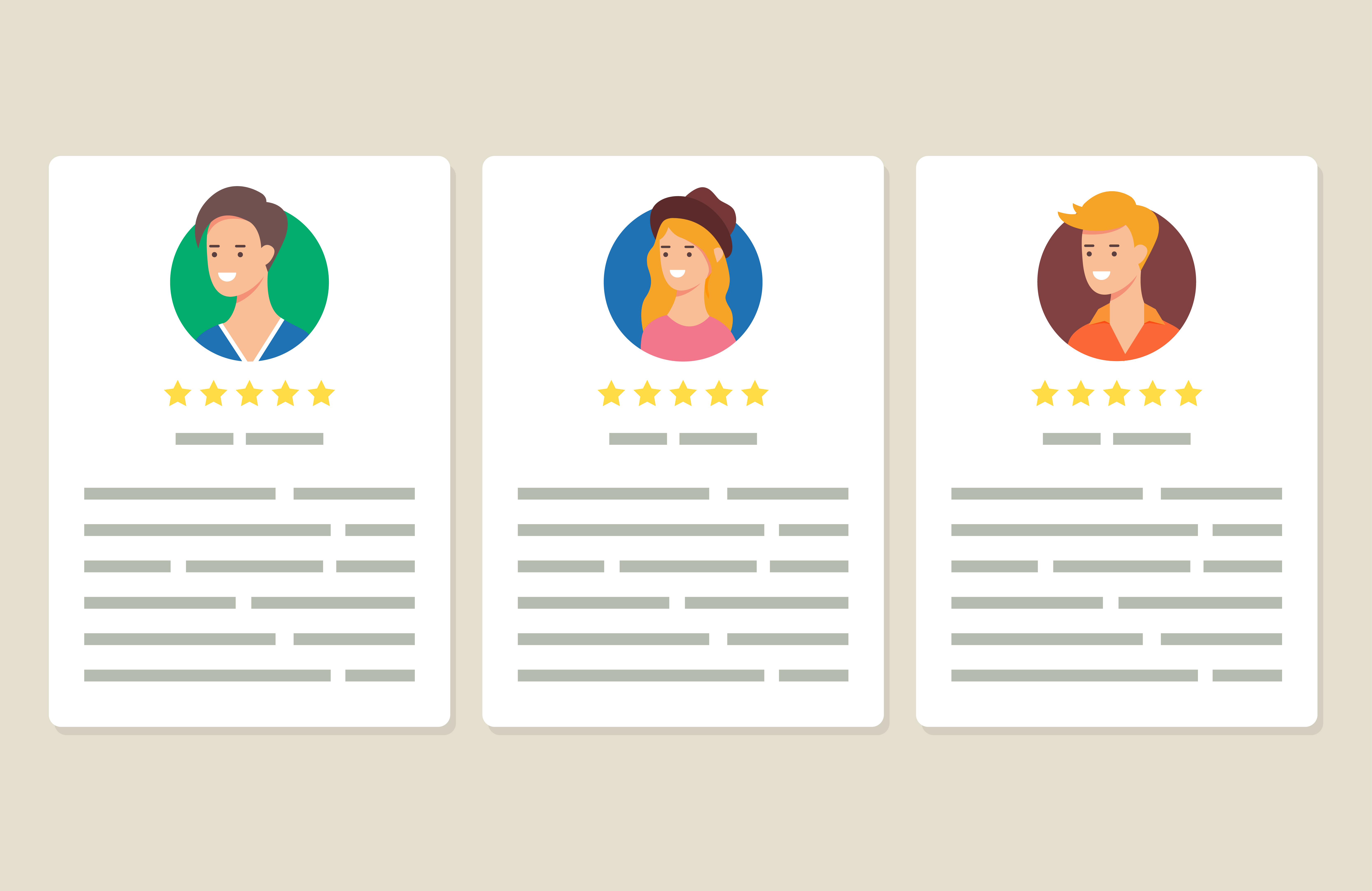 6667x4333 User Reviews And Feedback Vector Illustration