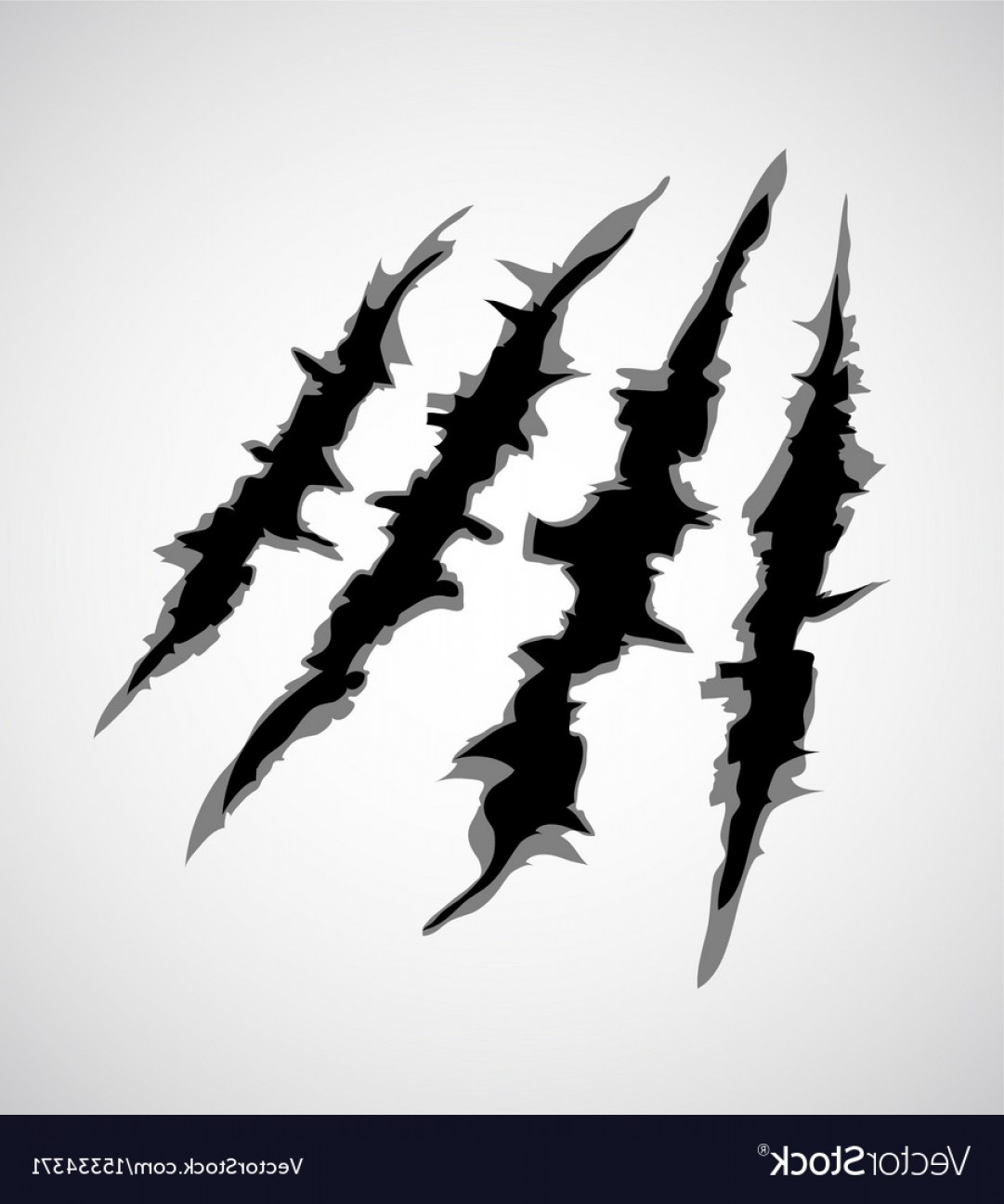 1081x1296 Monster Claw Or Hand Scratch Ri Vector Newwaysys