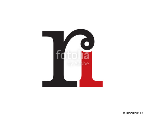 500x400 Ri Letter Logo Stock Image And Royalty Free Vector