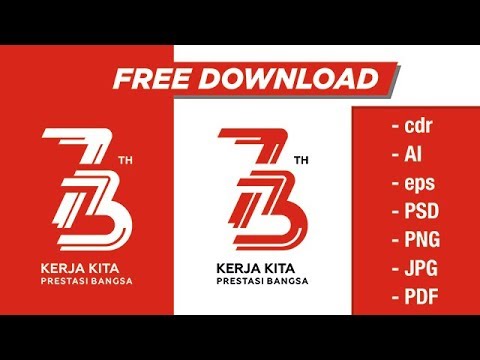 480x360 Free Download Vector Logo Hut Kemerdekaan Ri Ke Dan Cara Desain
