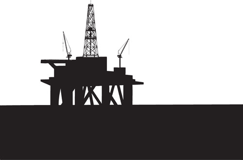 500x329 Oil Rig Free Vector Download