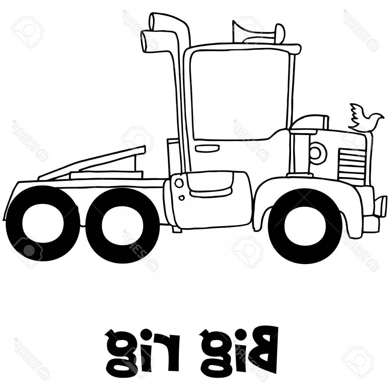 1560x1560 Truck Rig Vector Studiogrfx