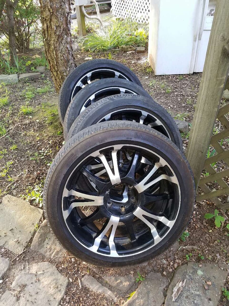 Used Black And Chrome Panther Vector Wheels For Sale 900x1200 Used Black And Chrome Panther Vector Wheels For Sale