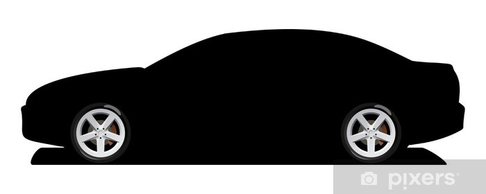 A Vector Illustration Of Car Rims And Silhouette Of Car 700x280 A Vector Illustration Of Car Rims And Silhouette Of Car