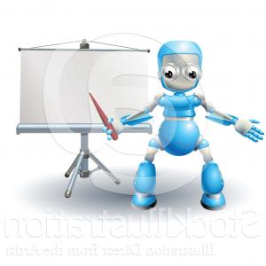 300x300 Isometric Robots Robotic Home Assistant Security Robot Pet