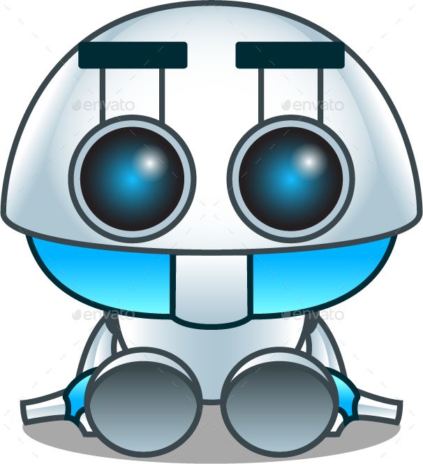 606x664 Vector Robot Robot Mascot