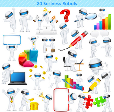 376x368 Vector Robot Free Vector Download