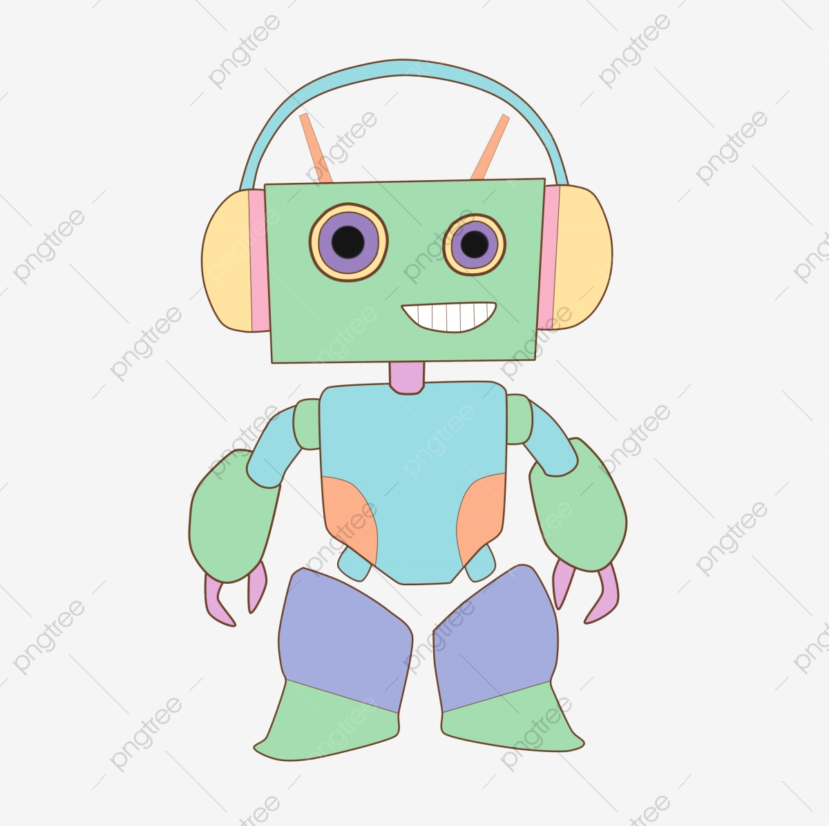 1200x1197 Vector Electronic Components Robotics, Cartoon Robot, Vector Robot