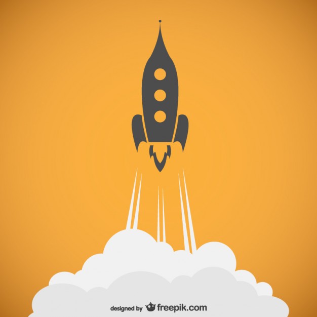 626x626 Rocket Outline Vector Vector Free Download