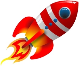 258x213 Retro Rocket Vector Free Vector In Adobe Illustrator