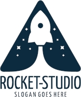 169x200 Rocket Ship Logo Vector