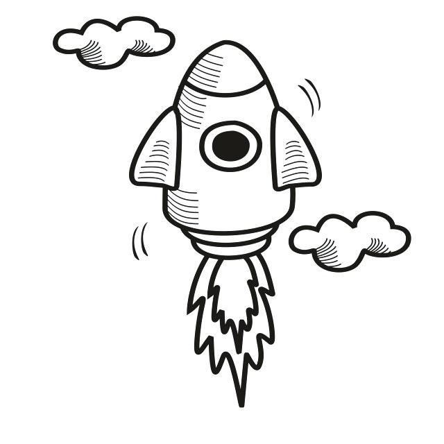 Vector Rocket Ship at Vectorified.com | Collection of Vector Rocket