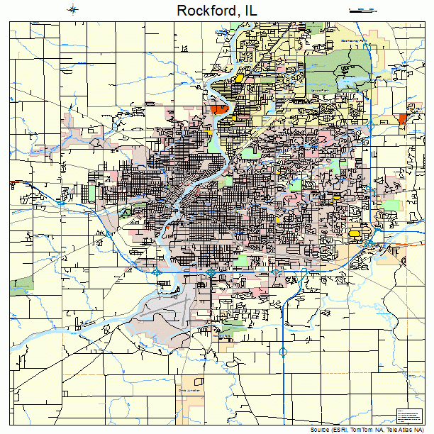 612x612 Maps Of Rockford Il And Travel Information Download Free Maps