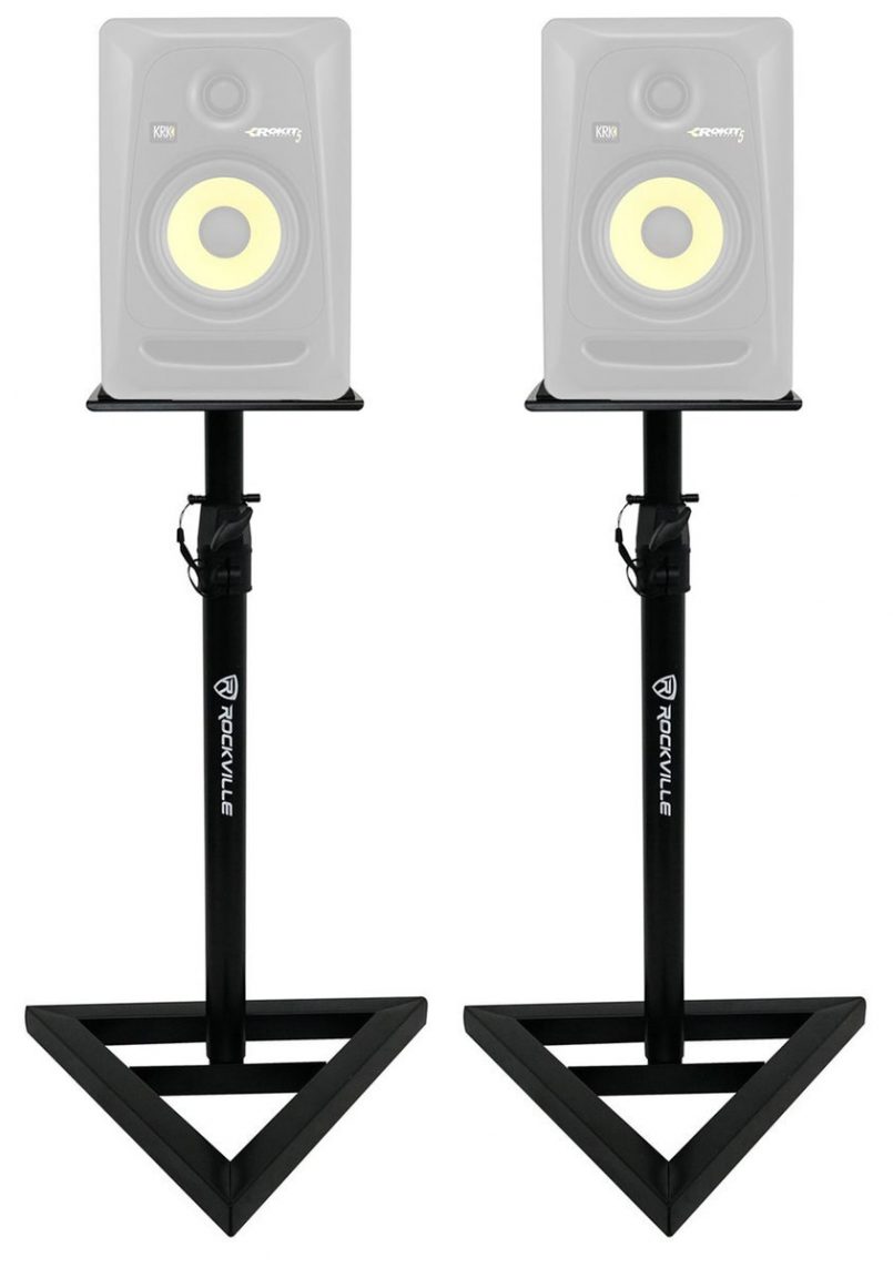 805x1143 Speaker Stands Monitor Speaker Floor Stands Pair Desktop Audio
