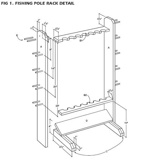 475x517 Fishing Rod Holder Plans Rod Holder In Fishing Rod Rack