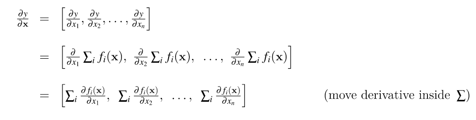 960x243 The Matrix Calculus You Need For Deep Learning