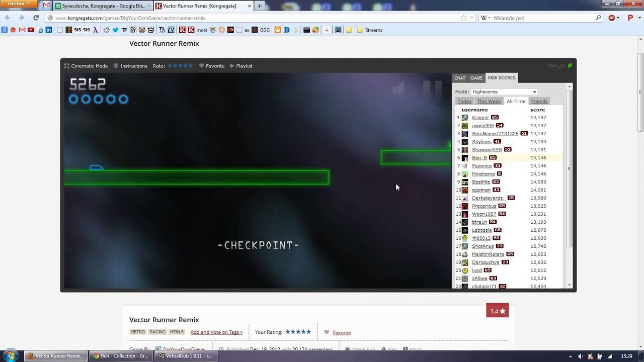 Vector Runner Remix 1280x720 Vector Runner Remix