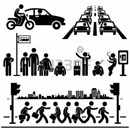 450x450 Stock Vector Stick Figures Pictogram, City Vector, Stick Figures