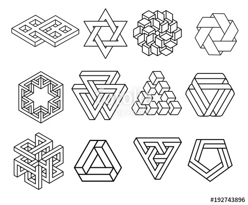 500x413 Sacred Geometry Symbols Collection Stock Image And Royalty Free