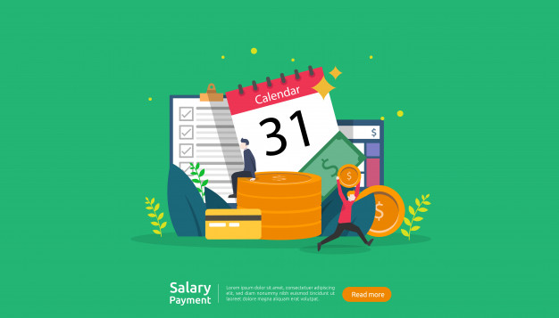 Salary Payment Concept Vector Premium Download 626x357 Salary Payment Concept Vector Premium Download