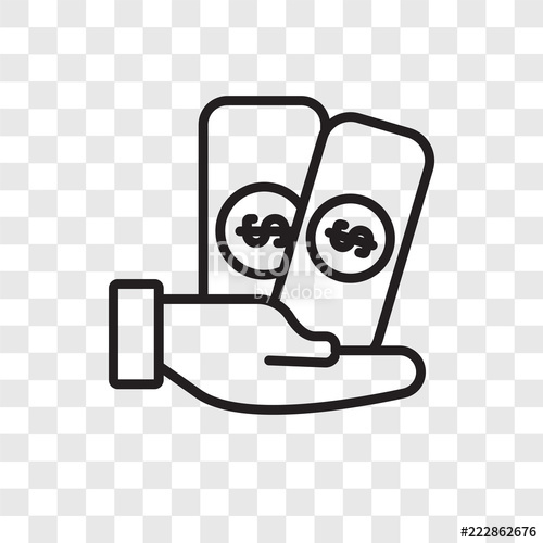 Salary Vector Icon Isolated On Transparent Background, Salary Logo 500x500 Salary Vector Icon Isolated On Transparent Background, Salary Logo