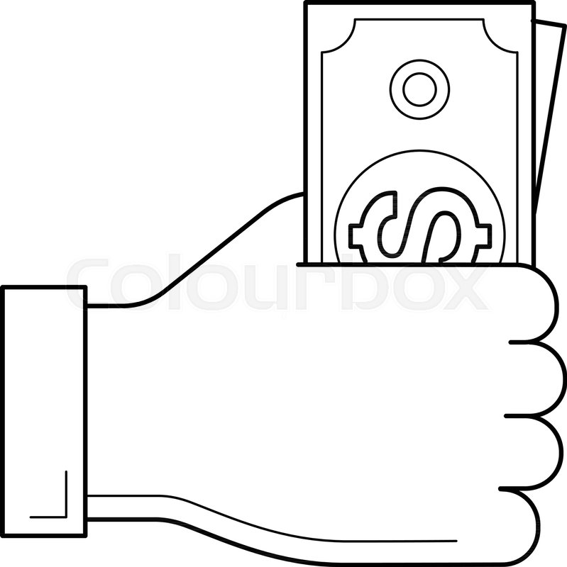 Salary Vector Line Icon Isolated On Stock Vector Colourbox 799x800 Salary Vector Line Icon Isolated On Stock Vector Colourbox